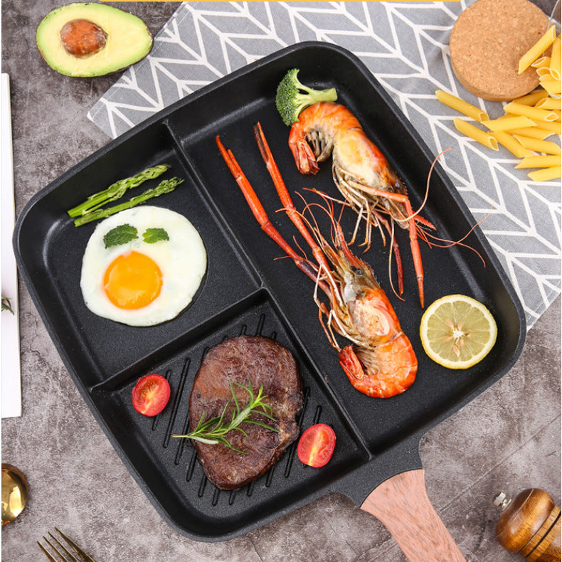 Discover the Breakfast Three-in-one Steak Frying Pan