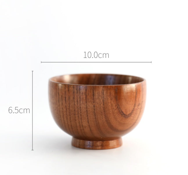 Enhance Your Dining Experience with Our Wooden Round Wooden Bowl