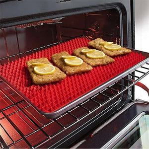 Revolutionize Your Cooking with the Non-Stick Silicone Pyramid Cooking Mat
