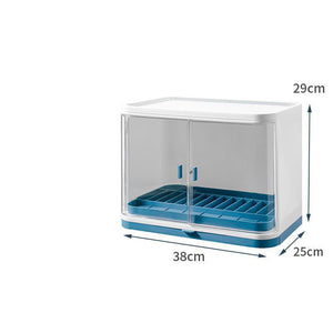 Transform Your Kitchen with the Simple Household Kitchen Dish Storage Box