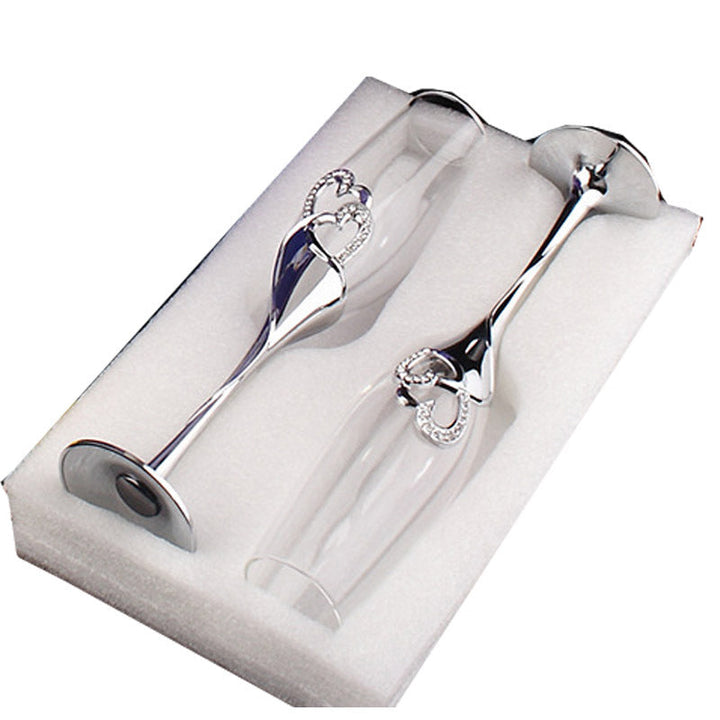 Uncork the Fun with Our Crystal Diamond Wine Champagne Glass!