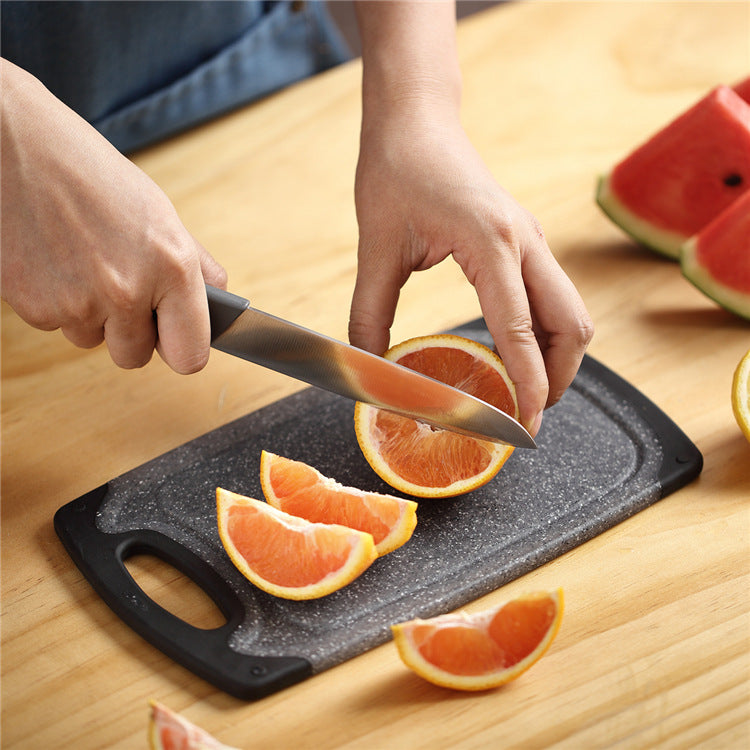 Discover the Ultimate Kitchen Companion: Three-piece Plastic Vegetable Cutting Board