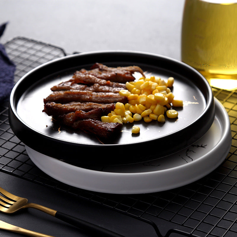 Nordic Marble Ceramic Plate