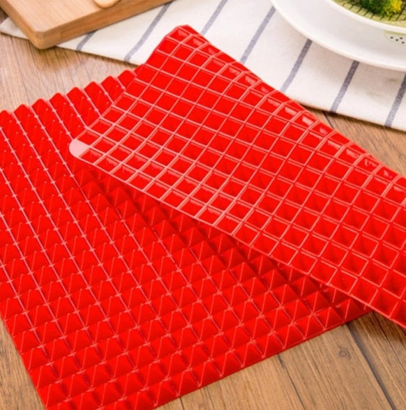 Non-Stick Silicone Pyramid Baking & BBQ Mat
