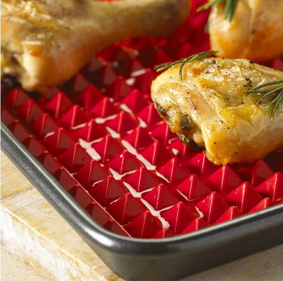 Non-Stick Silicone Pyramid Baking & BBQ Mat