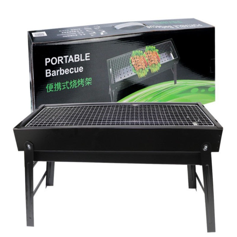 Household Charcoal Outdoor Folding Grill