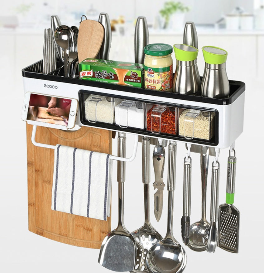 Kitchen Multi-function wall-mounted storage box