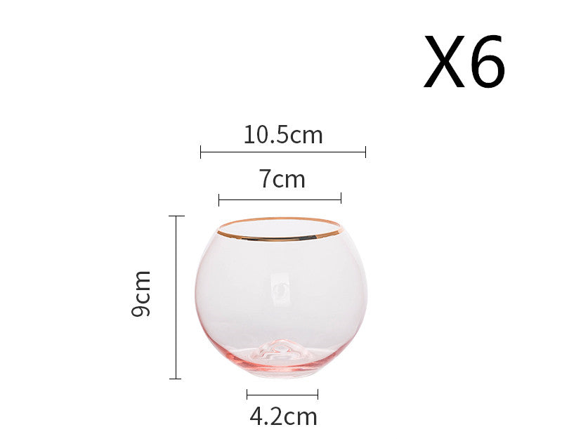 Crystal Champagne Glass Household Set