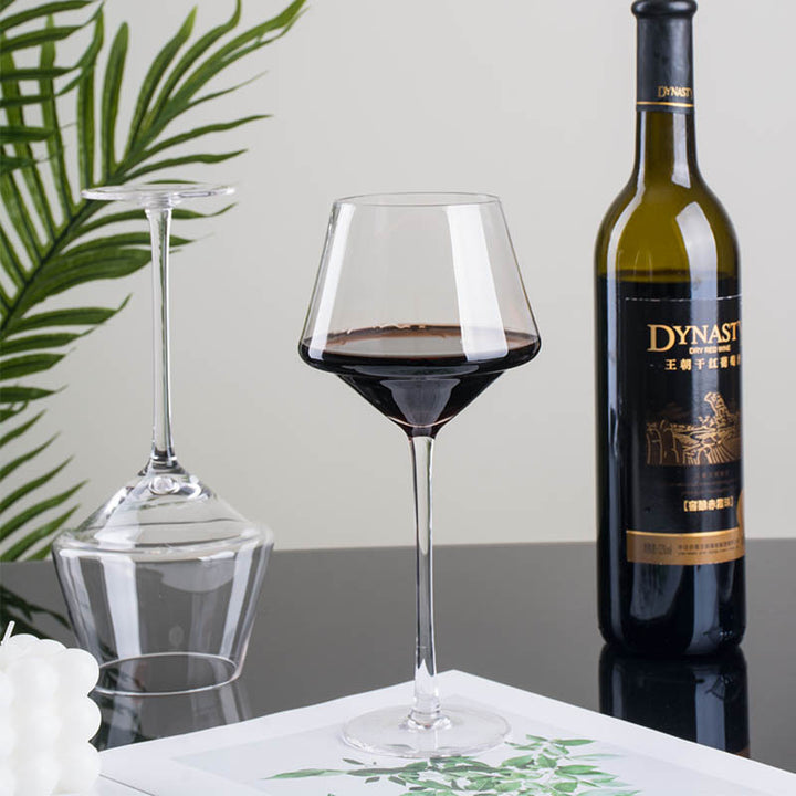 Crystal Creative Golden Trim Wine Glass