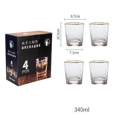 Crystal Whiskey Glass Set