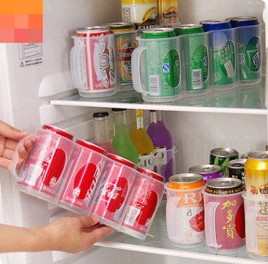 Refrigerator Beverage Storage Grid Cans Storage Basket