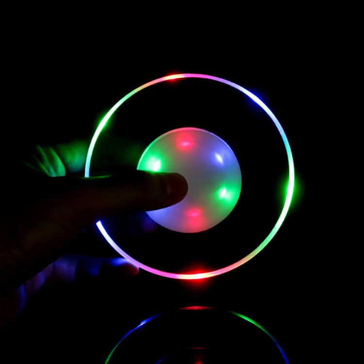 LED Glow Acrylic Coaster  Light-Up Bar Drink Pad