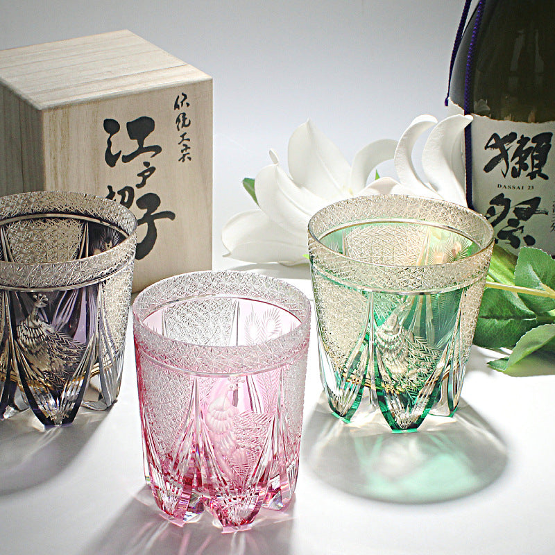 Crystal Whiskey Glass Set