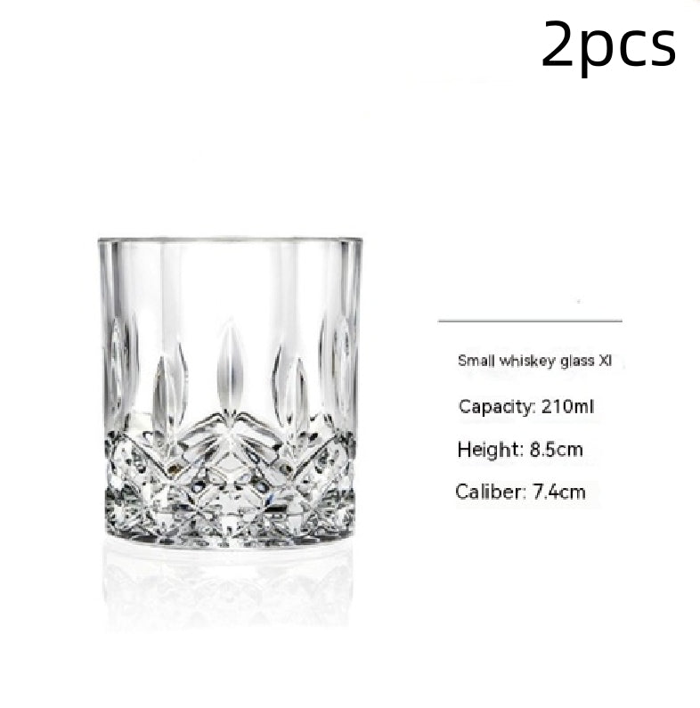 RCR Whiskey Crystal Glasses