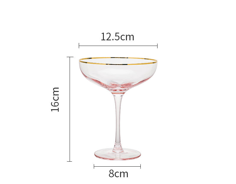 Crystal Champagne Glass Household Set