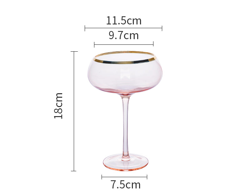 Crystal Champagne Glass Household Set