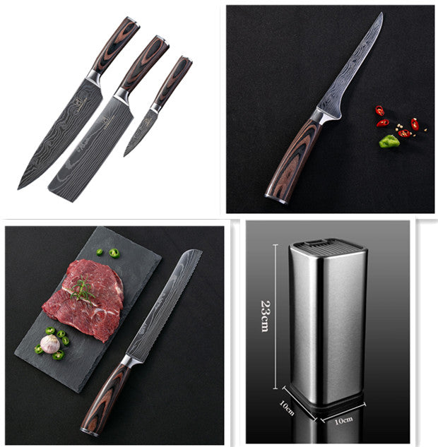Chef Kitchen Cleaver Slicing Knives