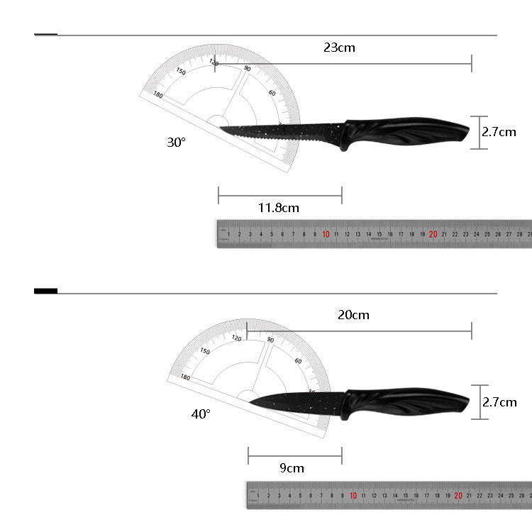 Full Set Of Kitchen 17 Stainless Steel Knives