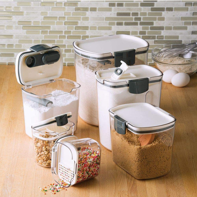 Kitchen Sealed Cans Cereals Storage Box