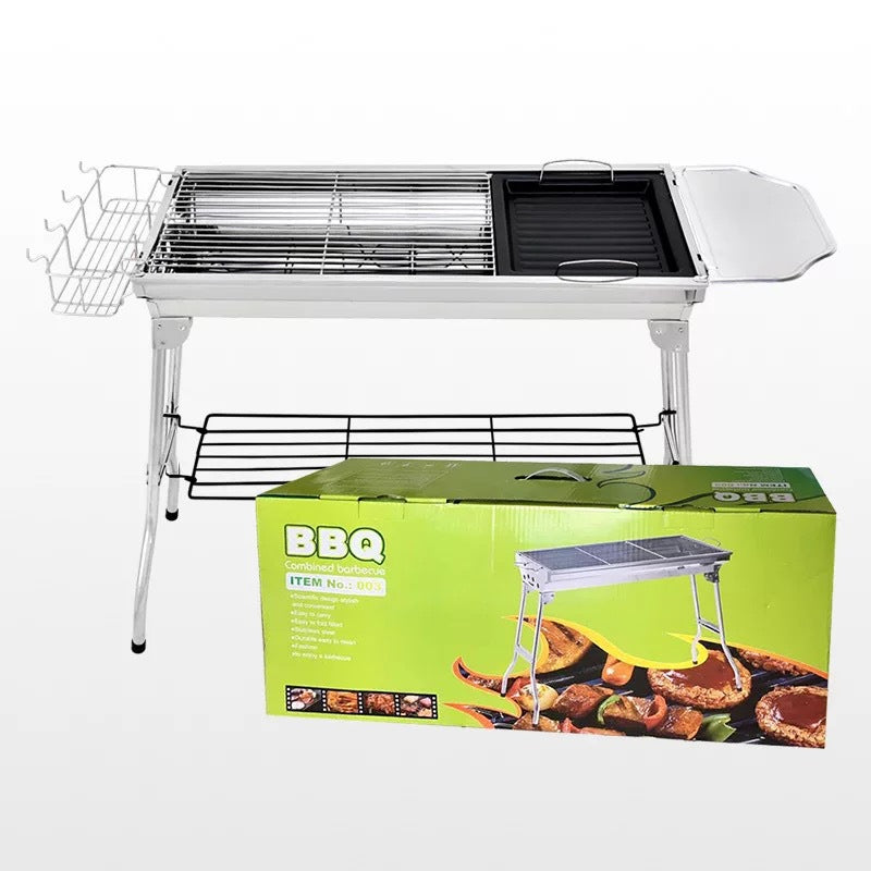 Foldable BBQ Outdoor Stainless Steel Grill