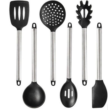 Silicone kitchen utensils and appliances