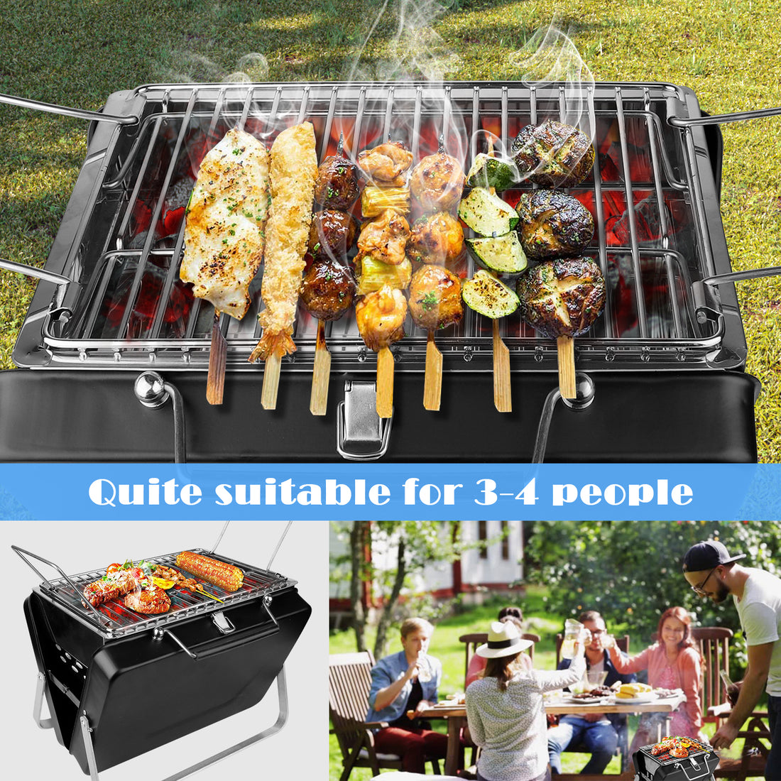 Outdoor Folding Portable Small Grill