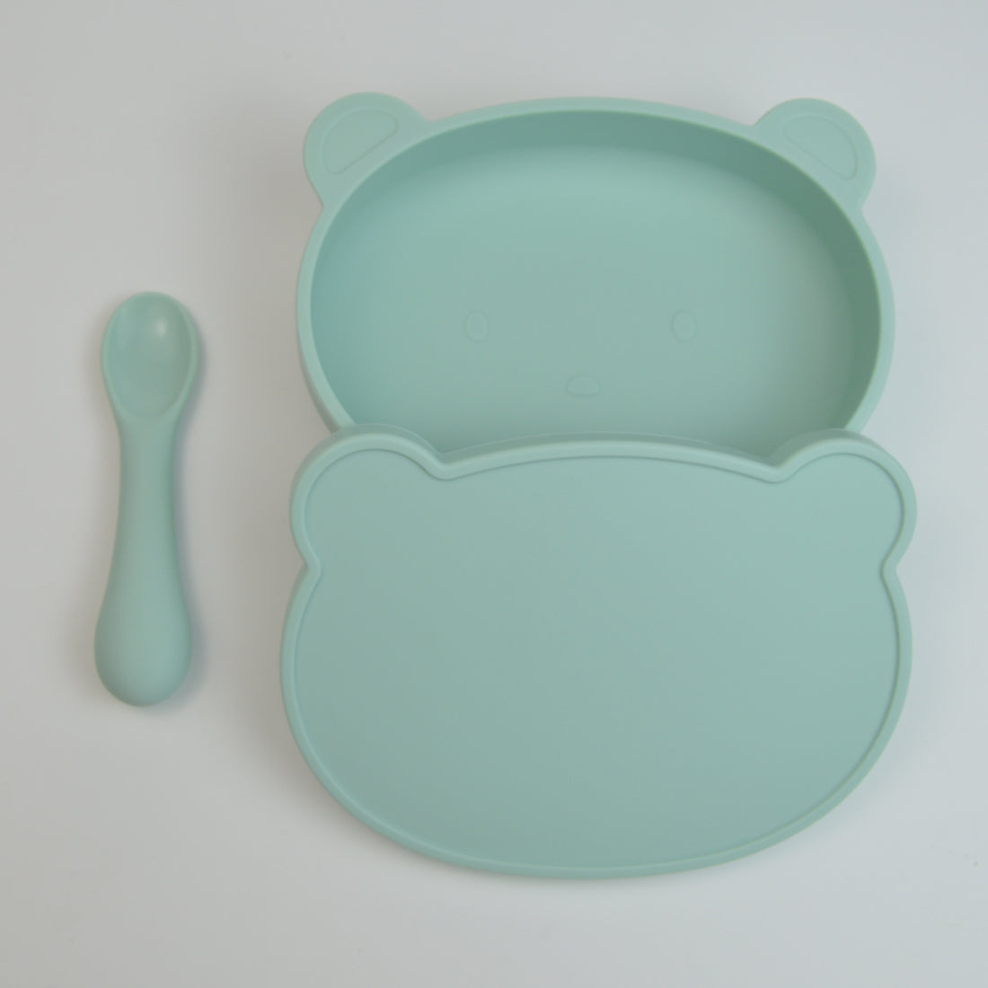 Baby Silicone Cartoon Bear Can Be Boiled Sterilized Anti-fall Cute Tableware