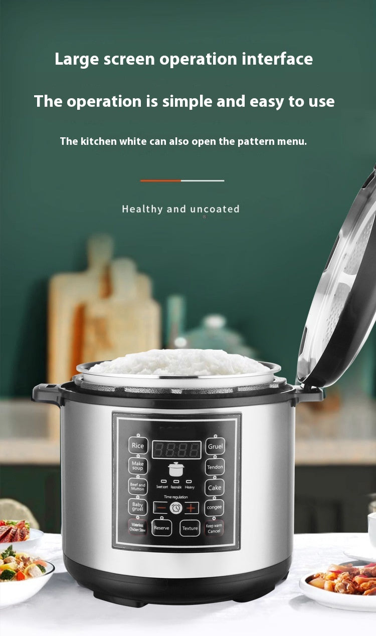 5L Multi-function Intelligent Rice Cooker Household