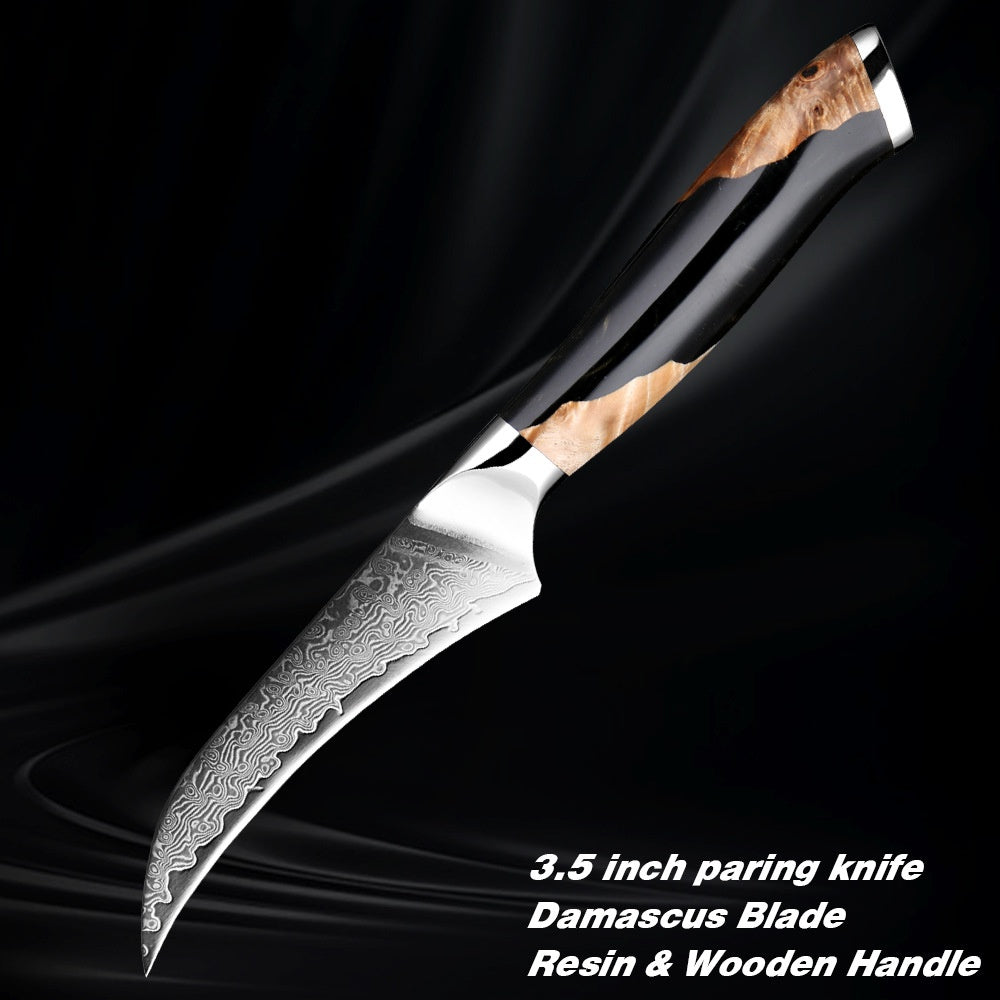 Damascus Steel Chef Knife Kitchen Knives