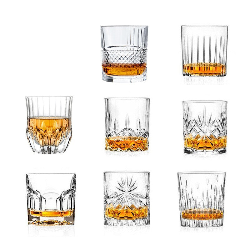 RCR Whiskey Crystal Glasses