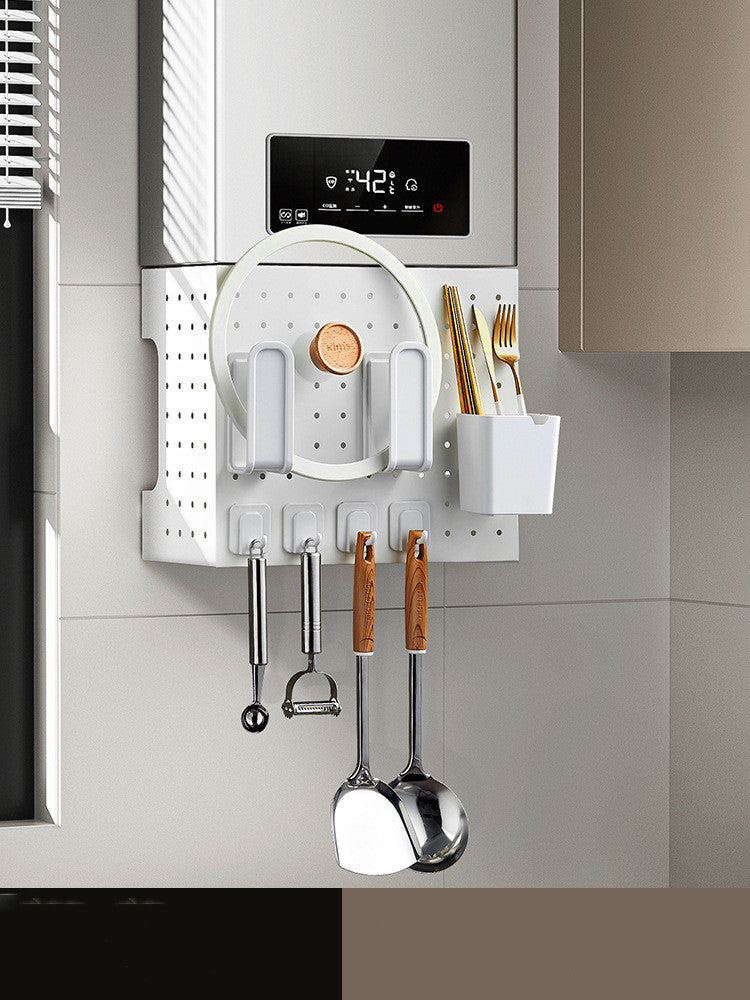 Kitchen Punch-free Wall Mounted Storage Organizers