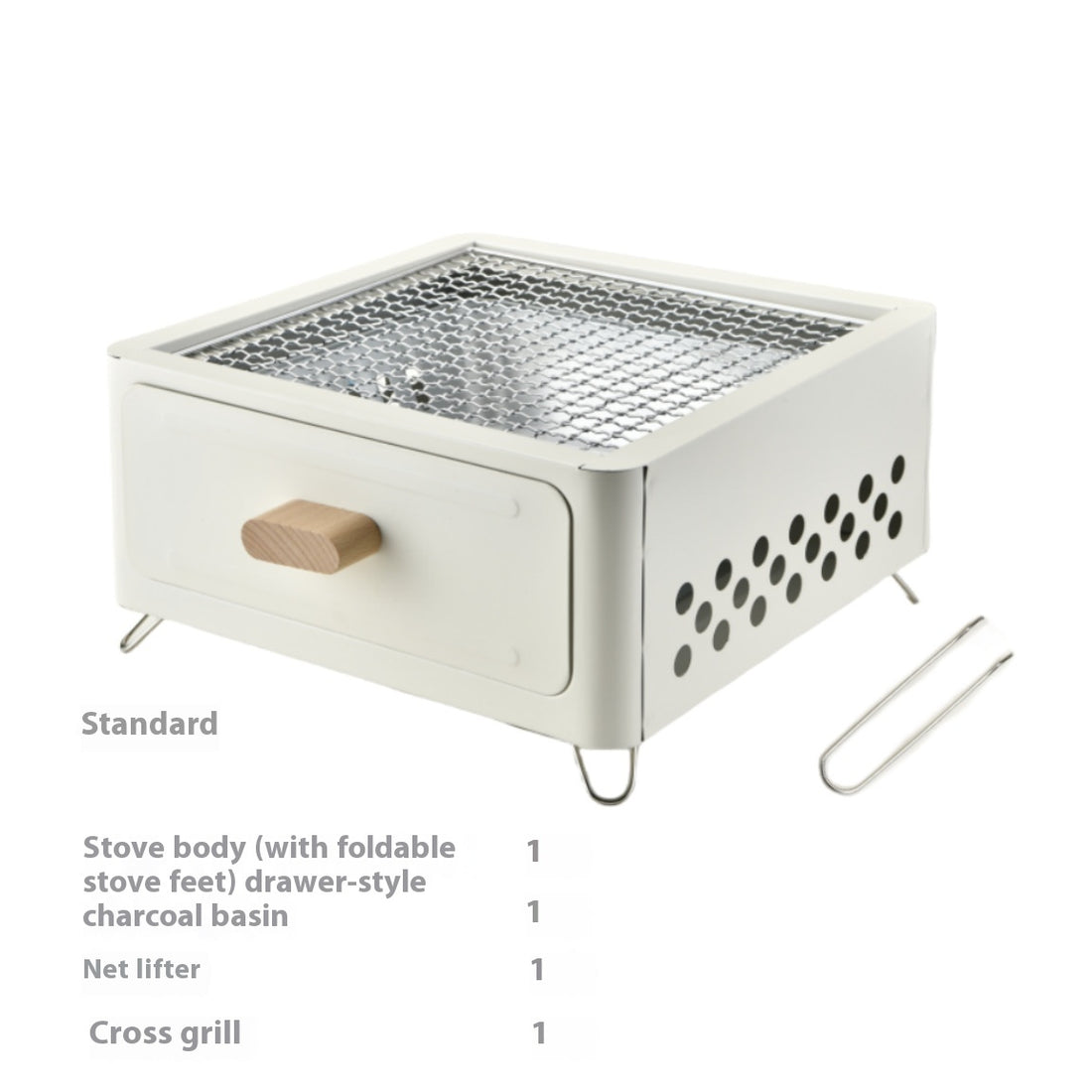 Square Barbecue Oven Grill