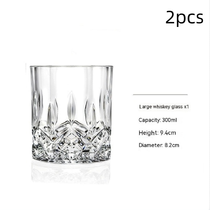 RCR Whiskey Crystal Glasses
