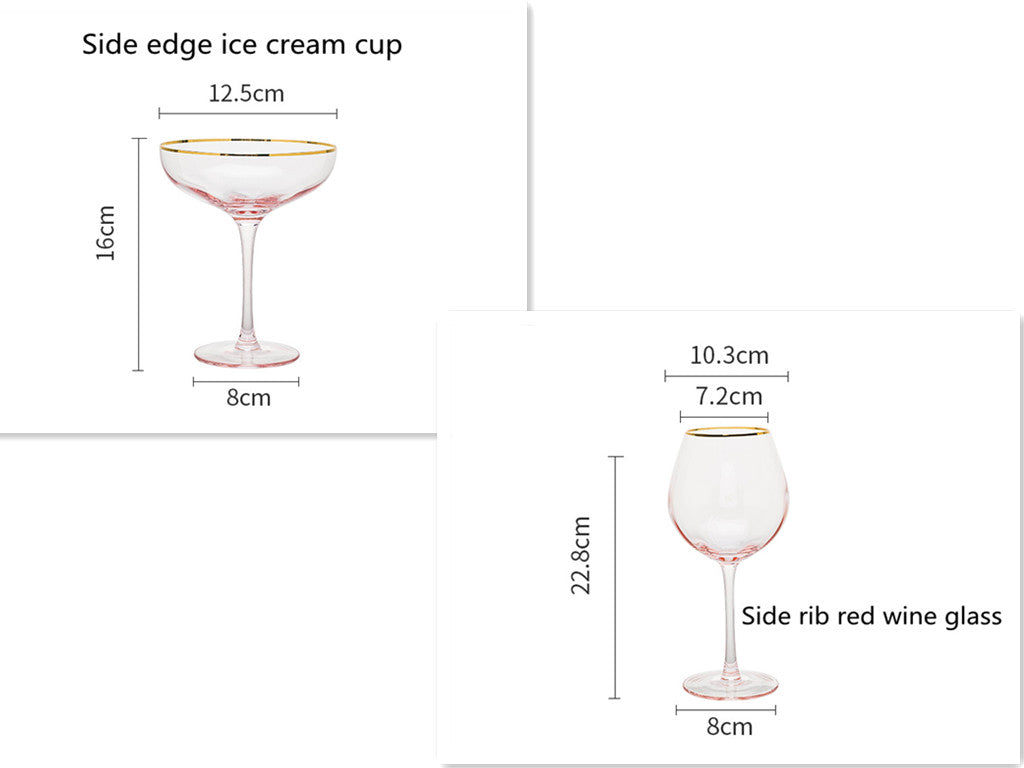 Crystal Champagne Glass Household Set