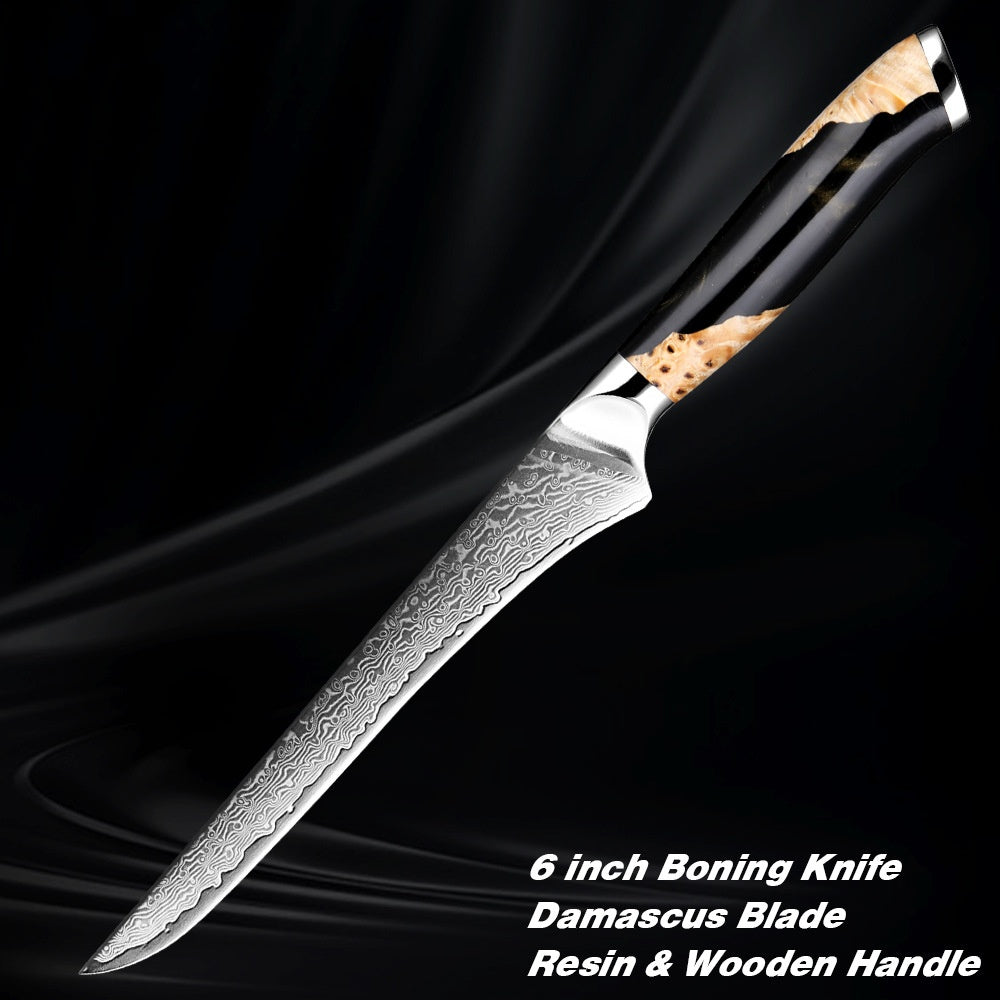 Damascus Steel Chef Knife Kitchen Knives