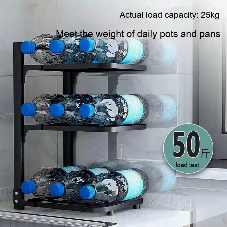 Kitchen Stainless Steel Storage Pot Rack