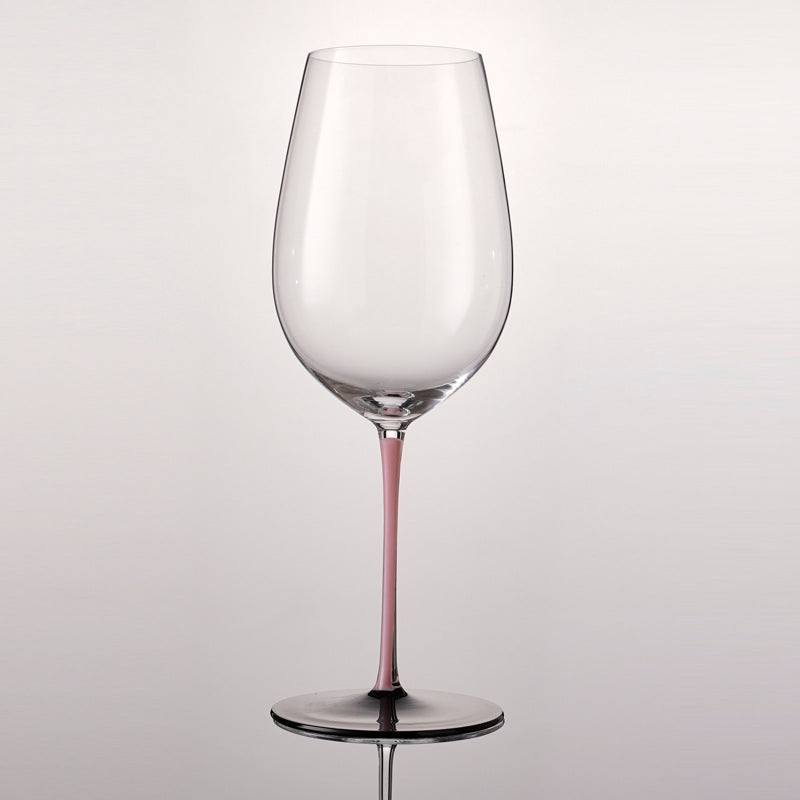 Lead-free Crystal Red Wine Glass Set