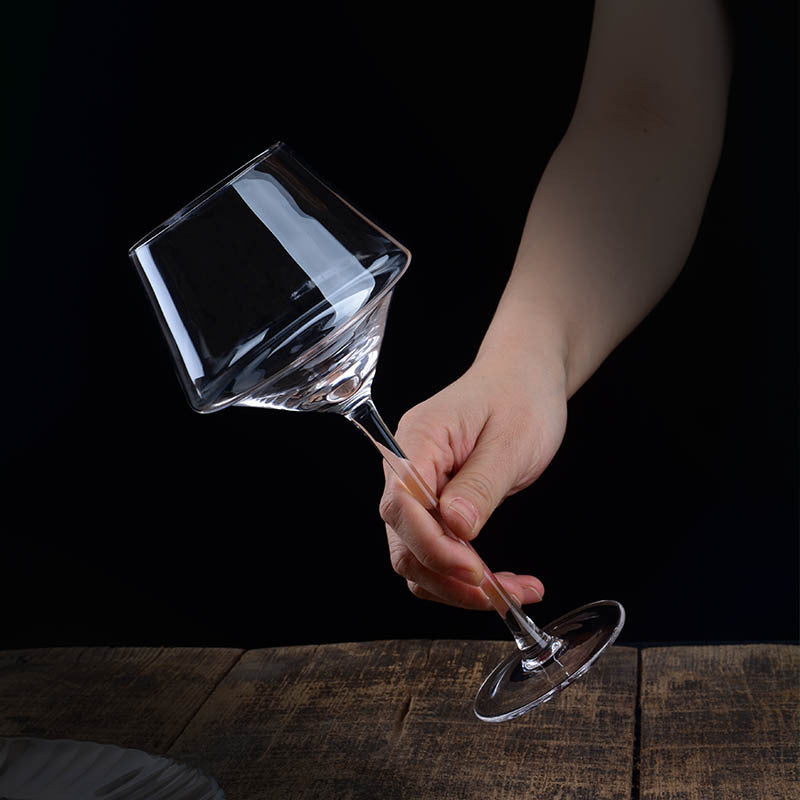 Crystal Creative Golden Trim Wine Glass