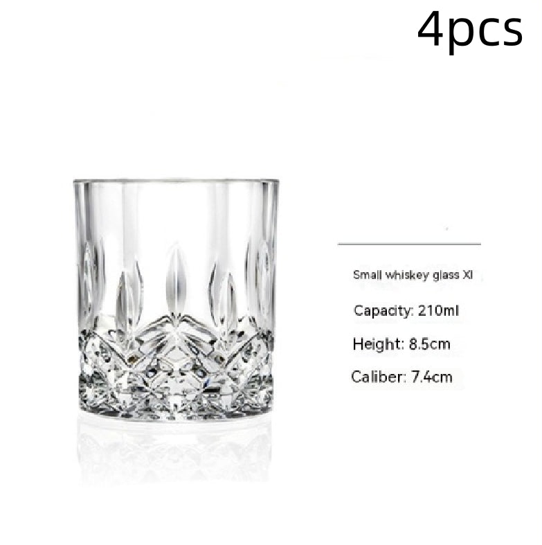 RCR Whiskey Crystal Glasses