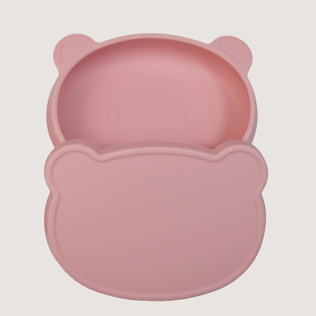 Baby Silicone Cartoon Bear Can Be Boiled Sterilized Anti-fall Cute Tableware