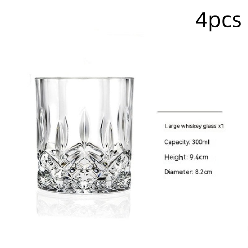 RCR Whiskey Crystal Glasses