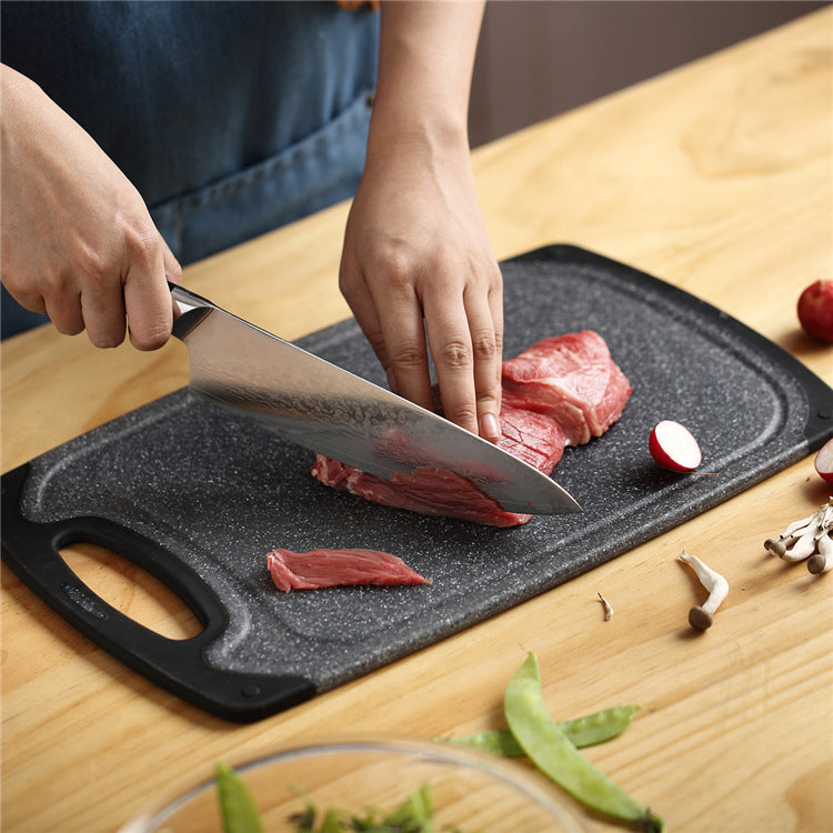 Three-piece Plastic Vegetable Cutting Board