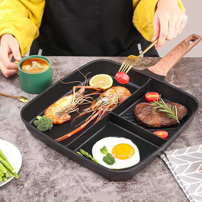 Breakfast Three-in-one Steak Frying Pan